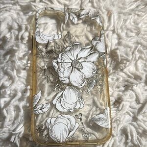 Floral Clear Phone Case